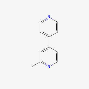 molecular formula C11H10N2 B15374262 2-Methyl-4,4'-bipyridine CAS No. 57432-26-5