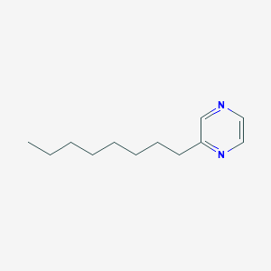 molecular formula C12H20N2 B15374290 Octylpyrazine CAS No. 110823-72-8