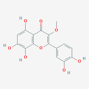 molecular formula C16H12O8 B153747 Gossypetin 3-methyl ether CAS No. 86749-51-1