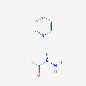 molecular formula C7H11N3O B15374713 Acetohydrazide; pyridine CAS No. 7467-32-5