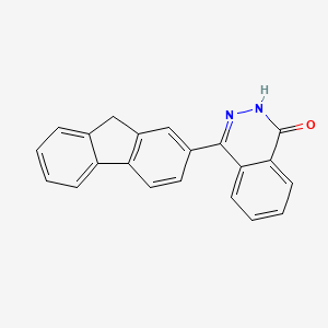 molecular formula C21H14N2O B15375082 4-(9h-Fluoren-2-yl)phthalazin-1(2h)-one CAS No. 23949-01-1