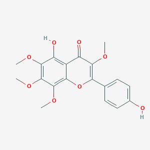 molecular formula C19H18O8 B153751 Calycopterin CAS No. 481-52-7