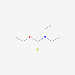 molecular formula C8H17NOS B15375299 O-propan-2-yl N,N-diethylcarbamothioate CAS No. 49634-93-7