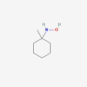 molecular formula C7H15NO B15375604 N-(1-methylcyclohexyl)hydroxylamine CAS No. 42066-84-2