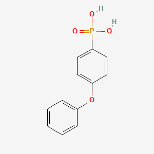 molecular formula C12H11O4P B15375890 (4-Phenoxyphenyl)phosphonic acid CAS No. 4042-62-0