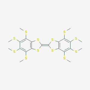 molecular formula C22H24S12 B153759 Octamethylthio-dibenzo-tetrathiafulvalene CAS No. 129137-82-2