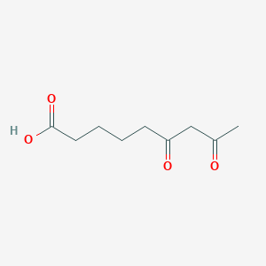 molecular formula C9H14O4 B15375930 6,8-Dioxononanoic acid CAS No. 3991-20-6