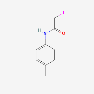 molecular formula C9H10INO B15375934 2-iodo-N-(4-methylphenyl)acetamide CAS No. 76809-60-4