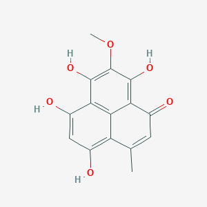 molecular formula C15H12O6 B153764 Funalenone CAS No. 259728-61-5