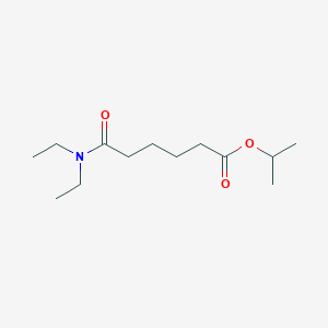 molecular formula C13H25NO3 B15376436 Propan-2-yl 6-(diethylamino)-6-oxohexanoate CAS No. 6946-68-5