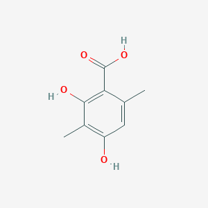 molecular formula C9H10O4 B153776 3-Methylorsellinic acid CAS No. 4707-46-4