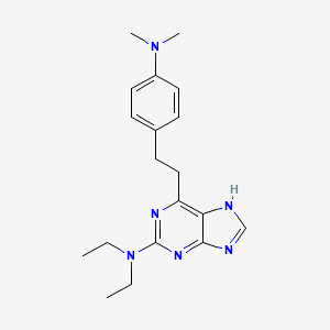 molecular formula C19H26N6 B15377879 Agn-PC-0lsima CAS No. 94440-37-6