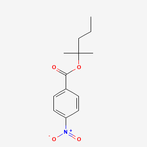 molecular formula C13H17NO4 B15378196 2-Methylpentan-2-yl 4-nitrobenzoate CAS No. 68001-66-1