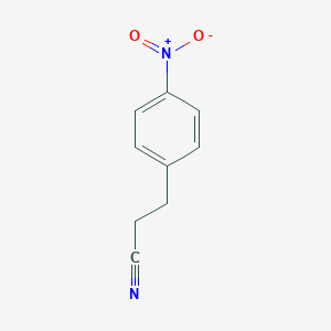 molecular formula C9H8N2O2 B015379 3-(4-Nitrophenyl)propionitrile CAS No. 53563-09-0