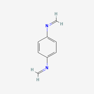 molecular formula C8H8N2 B15379048 N-[4-(methylideneamino)phenyl]methanimine CAS No. 19443-96-0