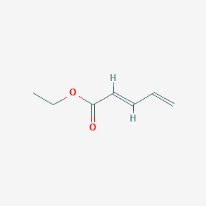 molecular formula C7H10O2 B153793 (E)-Ethyl penta-2,4-dienoate CAS No. 13369-23-8