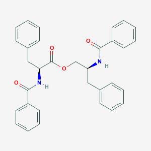 molecular formula C32H30N2O4 B153795 Asperphenamate CAS No. 63631-36-7