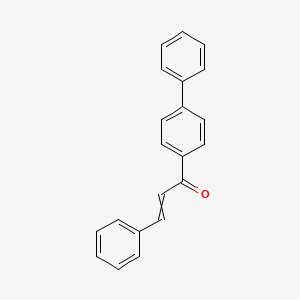 molecular formula C21H16O B15379563 1-([1,1'-Biphenyl]-4-yl)-3-phenylprop-2-en-1-one 