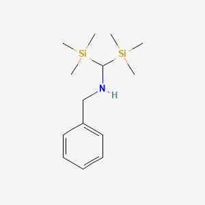 molecular formula C14H27NSi2 B15379608 C14H27NSi2 