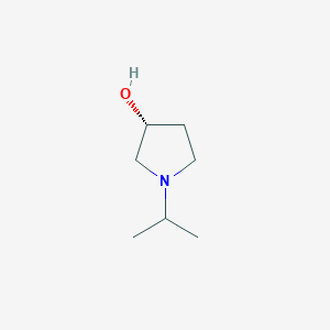 molecular formula C7H15NO B15380236 (R)-1-Isopropylpyrrolidin-3-ol 