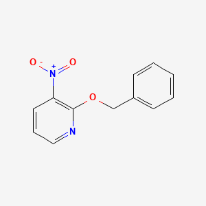 molecular formula C12H10N2O3 B15380464 2-(Benzyloxy)-3-nitropyridine CAS No. 111301-96-3