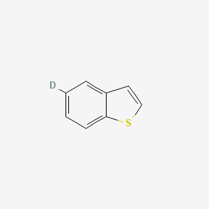 molecular formula C8H6S B15380964 5-Deuterio-1-benzothiophene 