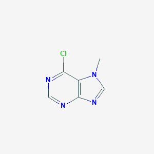 molecular formula C6H5ClN4 B015381 6-Chloro-7-methylpurine CAS No. 5440-17-5