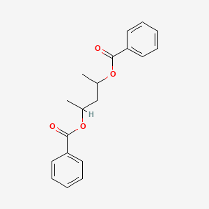 molecular formula C19H20O4 B15382434 2,4-Pentanediol dibenzoate CAS No. 59694-10-9