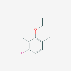 molecular formula C10H13FO B15383062 1,3-Dimethyl-2-ethoxy-4-fluorobenzene 