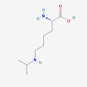 molecular formula C9H20N2O2 B153841 N~6~-propan-2-yl-L-lysine CAS No. 5977-09-3