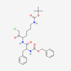 molecular formula C29H38ClN3O6 B15384550 Cbz-DL-Phe-DL-Lys(Boc)-CH2Cl 