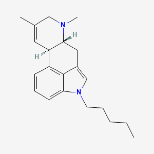 molecular formula C21H28N2 B15385083 1-Pentylagroclavine CAS No. 101328-75-0