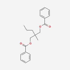 molecular formula C21H24O4 B15385090 2-Methyl-2-propyl-1,3-propanediol dibenzoate 