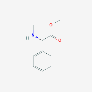 molecular formula C10H13NO2 B15385936 methyl (2S)-(methylamino)(phenyl)acetate 