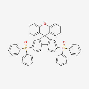 molecular formula C49H34O3P2 B15386357 Spiro[fluorene-9,9'-xanthene]-2,7-diylbis(diphenylphosphineoxide) 