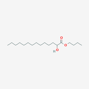 molecular formula C18H36O3 B15386553 Butyl 2-hydroxytetradecanoate CAS No. 100495-94-1