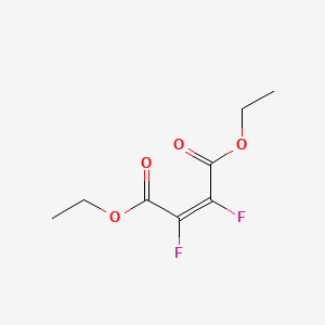 molecular formula C8H10F2O4 B15386795 Diethyl 2,3-difluoromaleate 