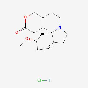 molecular formula C16H22ClNO3 B15386916 Dihydro-beta-erythroidine hydrochloride CAS No. 1328-90-1