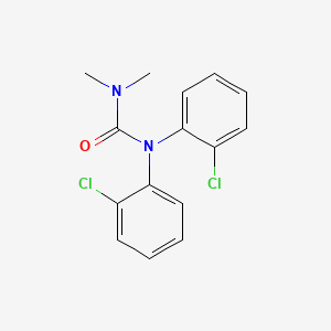 molecular formula C15H14Cl2N2O B15387084 N,N-Bis(2-chlorophenyl)-N',N'-dimethylurea CAS No. 102106-99-0