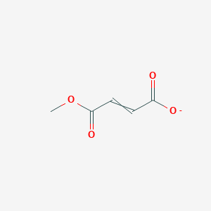 molecular formula C5H5O4- B15387166 4-Methoxy-4-oxobut-2-enoate 