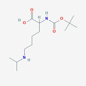 molecular formula C14H28N2O4 B15387474 N-alpha-Boc-Nepsilon-isopropyl-L-lysine 