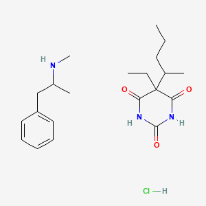 molecular formula C21H34ClN3O3 B15387535 Desbutal CAS No. 8028-71-5