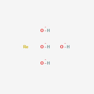 molecular formula H4O4Re-4 B15387770 Rhenium hydroxide CAS No. 102055-59-4
