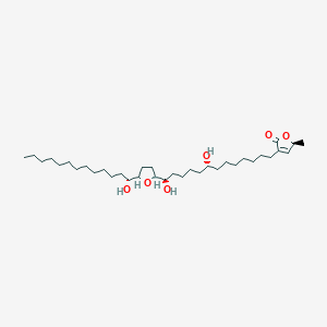 molecular formula C35H64O6 B15387910 Corossoline CAS No. 133352-34-8