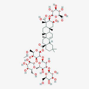 molecular formula C62H96O31 B15388303 Herniariasaponin 3 