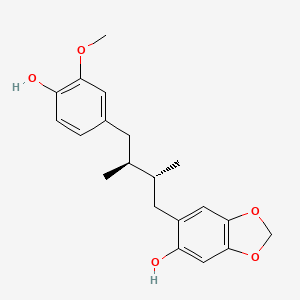molecular formula C20H24O5 B15388373 Saurulignan A 