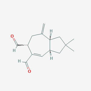 molecular formula C15H20O2 B153884 Exovelleral A CAS No. 131367-58-3