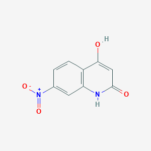 molecular formula C9H6N2O4 B15388608 4-Hydroxy-7-nitroquinolin-2(1H)-one CAS No. 100748-67-2