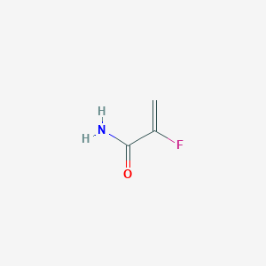 molecular formula C3H4FNO B15388671 2-Fluoroprop-2-enamide CAS No. 1737-78-6