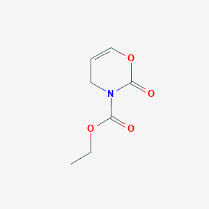 molecular formula C7H9NO4 B153887 ethyl 2-oxo-4H-1,3-oxazine-3-carboxylate CAS No. 126972-53-0